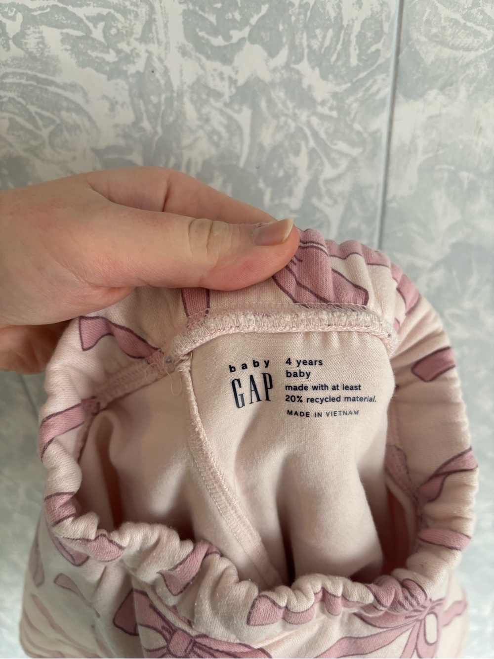 Baby Gap Blush Pink Bow Twirl Skater skirt